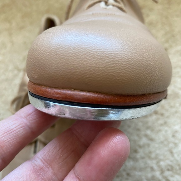 Ladies Tap-Flex Leather Tap Shoes - Picture 7 of 14